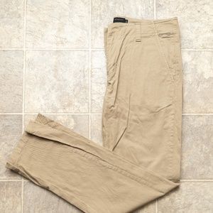 Oakley 5 Pocket Sz 34 x 32 Men's Khaki Pants Slim